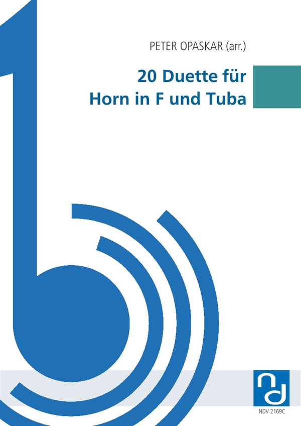 20 Duette  für Horn in F und Tuba  Spielpartitur