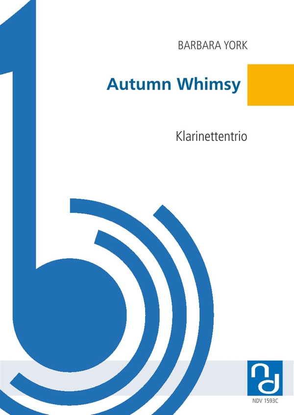Autumn Whimsy  für 3 Klarinetten  Partitur und Stimmen