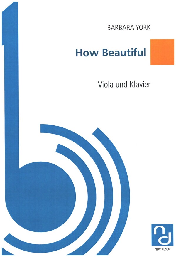How Beautiful  für Viola und Klavier  