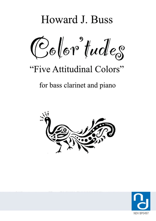 Color'tudes  für Bassklarinette und Klavier  