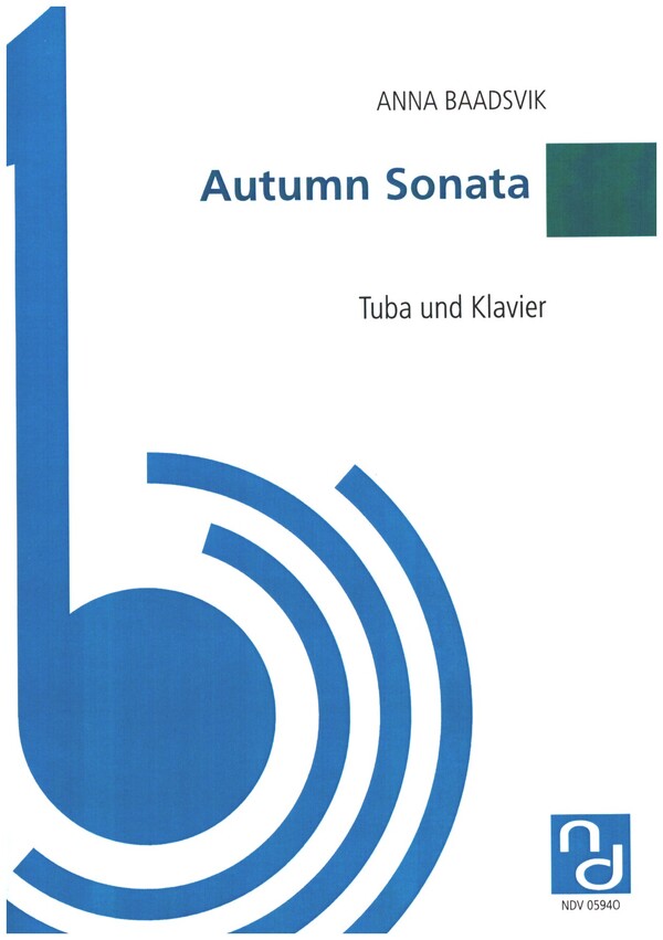 Autumn Sonata  für Tuba und Klavier  Klavierpartitur mit Solostimme