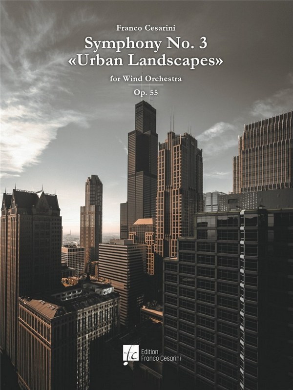 Symphony Nr. 3 Urban Landscapes Op. 55&nbsp;&nbsp;for Wind Orchestra, Additional European Parts&nbsp;&nbsp;parts