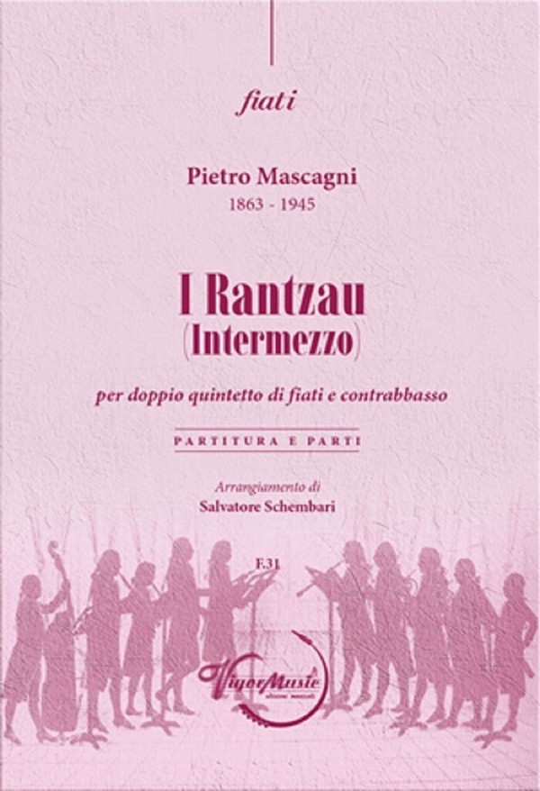  I Rantzau (Intermezzo)  per doppio quintetto di fiati e contrabbasso  partitura e parti