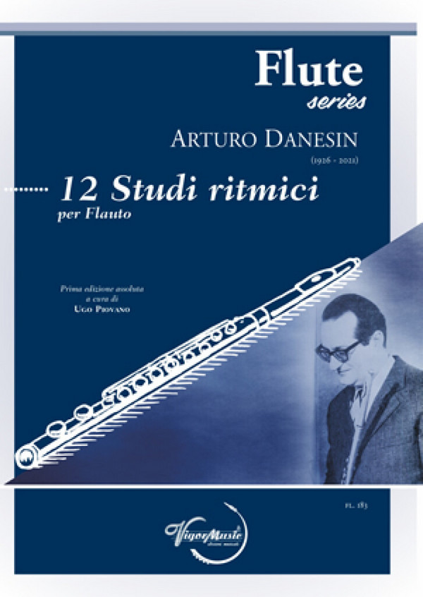 Arturo Danesin, 12 Studi Ritmici  Flöte  Buch