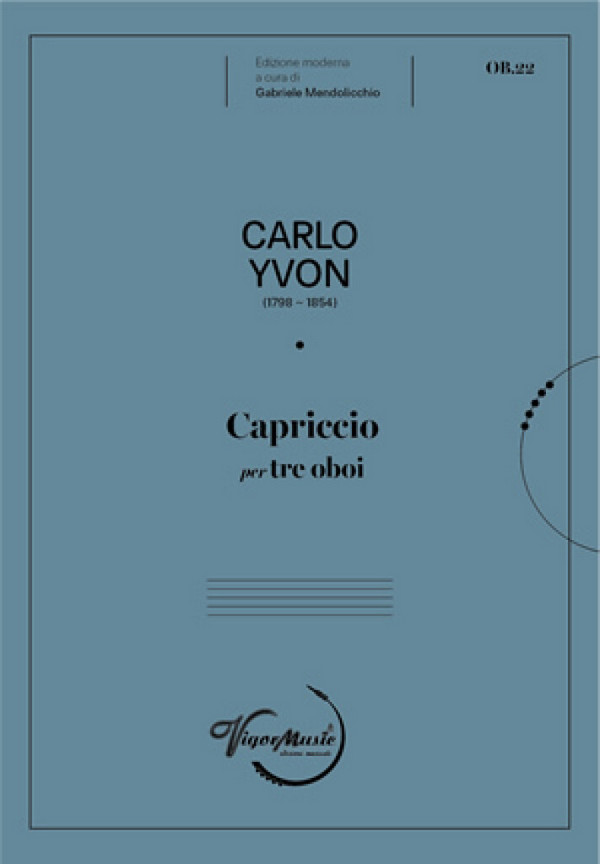 Carlo Yvon, Capriccio  Oboe Trio  Partitur + Stimmen