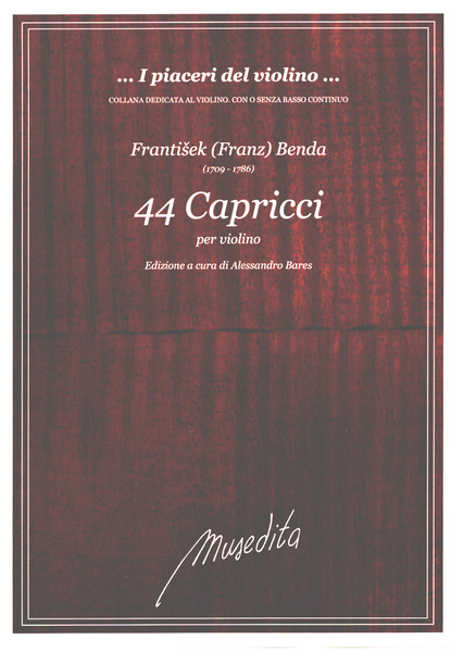 44 Capricci  per violino  