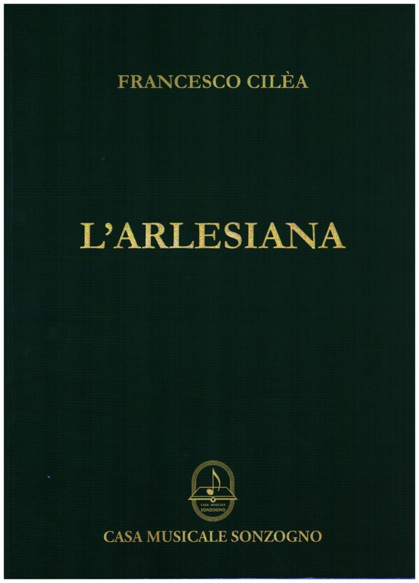 L'Arlesiana  for vocal and piano  Klavierauszug (it)