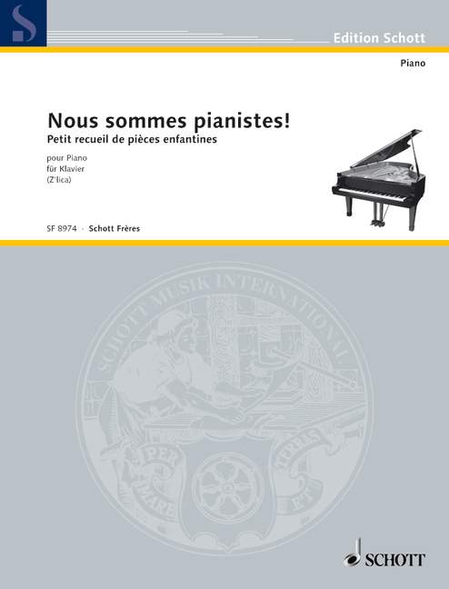 Z'Lica Nous sommes pianistes! Vol. 1&nbsp;&nbsp;Klavier&nbsp;&nbsp;