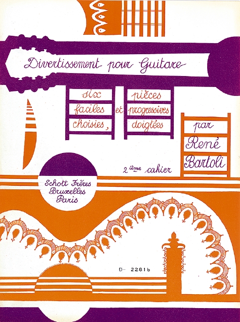 Bartoli, René Divertissement Band 2  Gitarre  