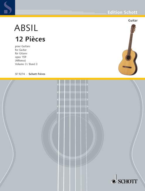 12 Stücke op. 159 Vol. 3  Gitarre  