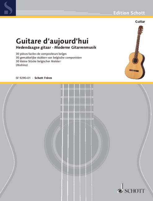 Guitare d'aujourd' hui  pour guitare  