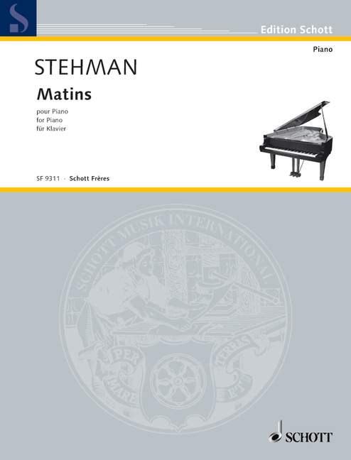 Stehman, Jacques Matins  Klavier  