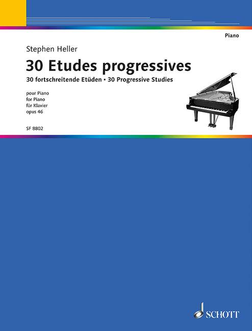 30 Études progressives op.46  pour piano  