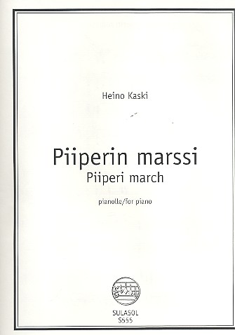 Piiperin marssi  for piano  
