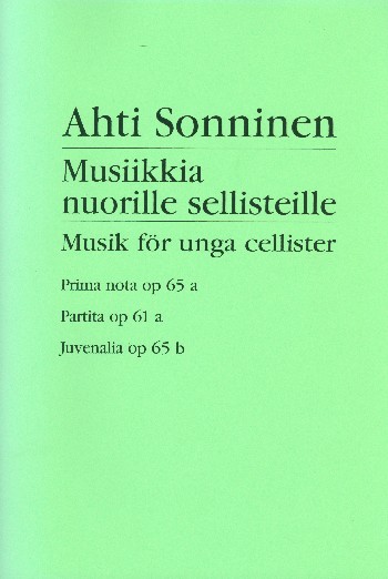 Music for young Cellists  for cello and piano  