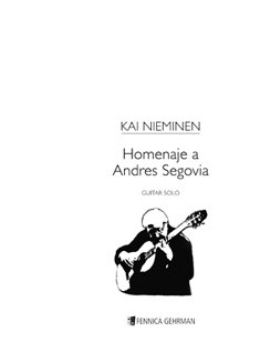 Nieminen, Kai  Homenaje a Andres Segovia  
