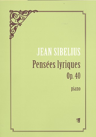Pensées lyriques op.40  for piano  