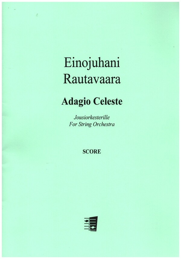 Adagio celeste  for string orchestra  score and parts