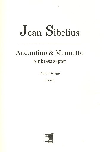 Andantino and Menuetto  for brass ensemble  score and parts