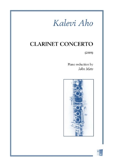 Concerto (2005)  for clarinet and orchestra  piano reduction with solo part