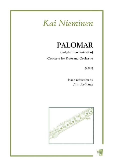 Kai Nieminen, Palomar  Flute and Orchestra  Studyscore