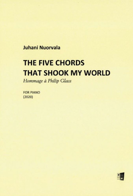 Juhani Nuorvala, The Five Chords That Shook My World  Piano  Book