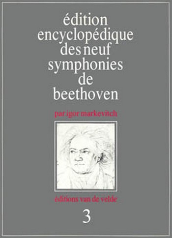 BEETHOVEN Ludwig van / MARKEVITCH Igor  Symphonie n°3  orchestre Partition