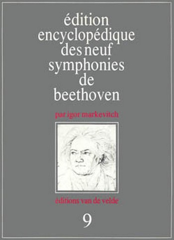 BEETHOVEN Ludwig van / MARKEVITCH Igor  Symphonie n°9  orchestre Partition