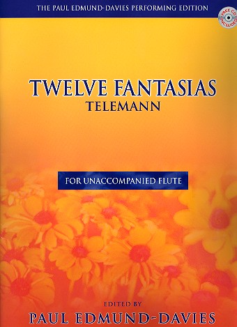 12 Fantasias (+CD)  for flute  