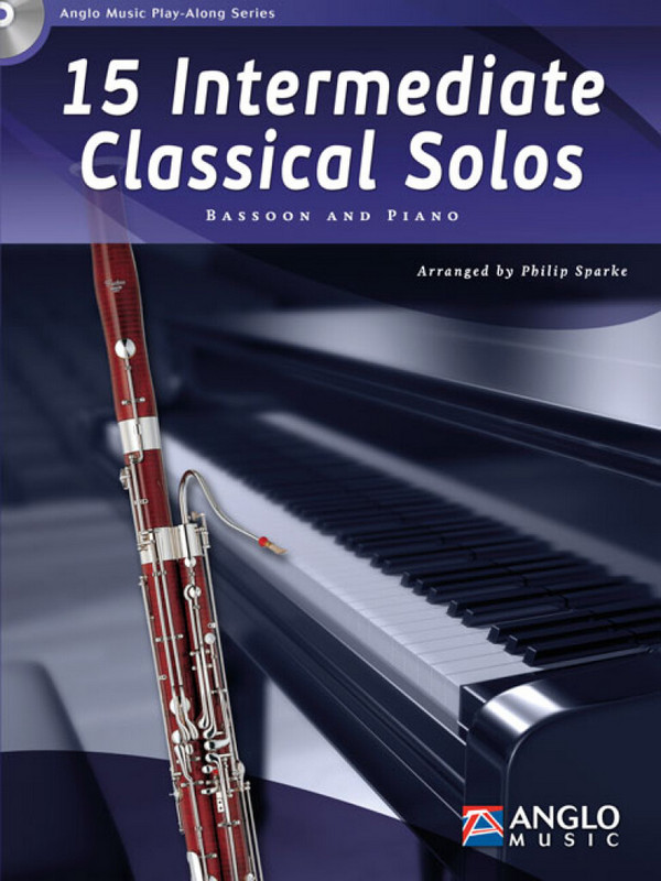15 Intermediate Classical Solos (+CD)  for bassoon and piano   