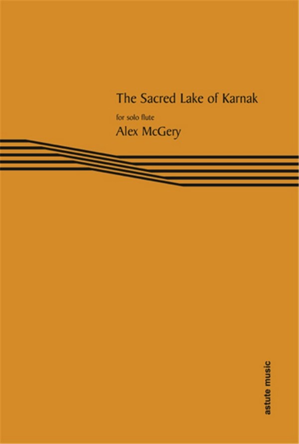 Alex McGery, The Sacred Lake of Karnak  Flöte  Buch
