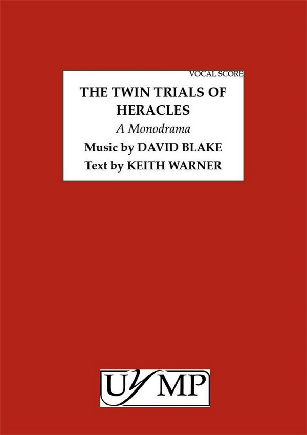 The Twin Trials of Heracles&nbsp;&nbsp;Male Voice and Chamber Ensemble&nbsp;&nbsp;vocal score