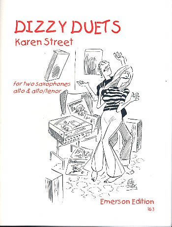 Dizzy Duets   for 2 saxophones (alto and alto/tenor)  
