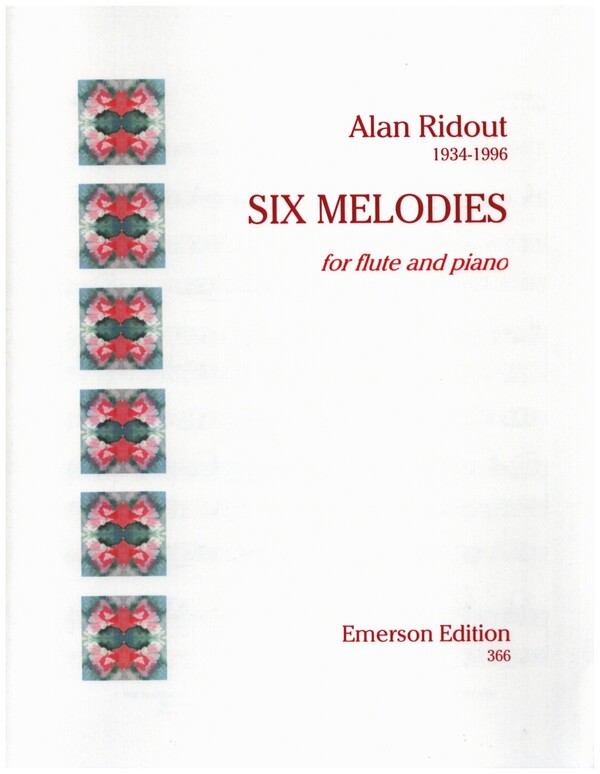 6 Melodies  for flute (oboe) and piano  