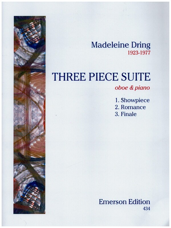3 Piece Suite  for oboe and piano  