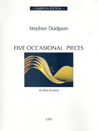 5 occasional Pieces for flute and piano    