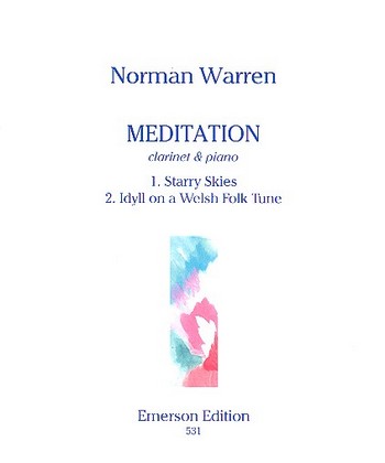 Meditation&nbsp;&nbsp;for clarinet and piano&nbsp;&nbsp;
