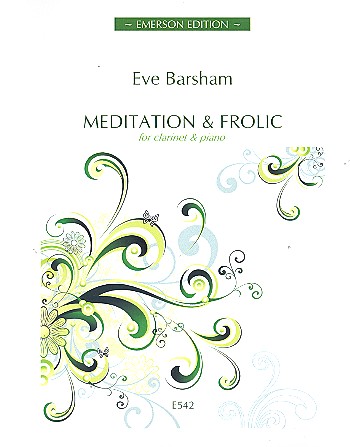 Meditation and frolic for clarinet and piano    