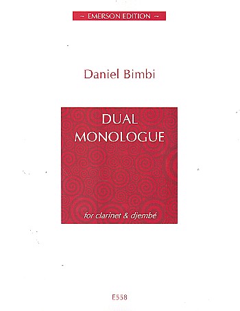Dual Monologue for clarinet and djembe  2 scores  