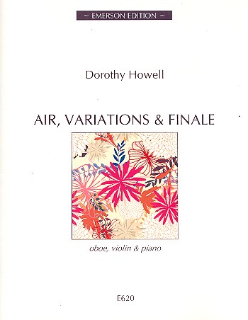 Air Variations and Finale  for oboe, violin and piano  score and parts