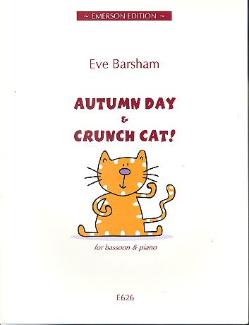 Autumn Day and Crunch Cat for bassoon  and piano  