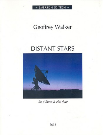 Distant Stars for 5 flutes and alto flute  score and parts  