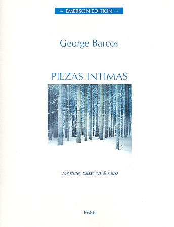 Piezas intimas&nbsp;&nbsp;for flute, bassoon and harp&nbsp;&nbsp;score and parts