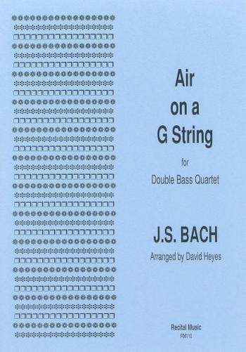 Air on a G String  for 4 double basses  score and parts