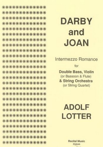 Adolf Lotter Ed: David Heyes  Darby & Joan  double bass and string orchestra