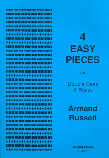 4 easy Pieces  for double bass and piano  