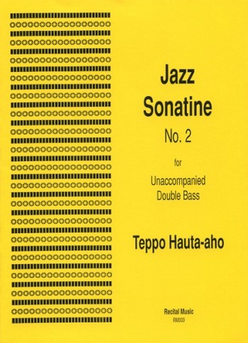 Jazz Sonatine no.2  for unaccompanied double bass  