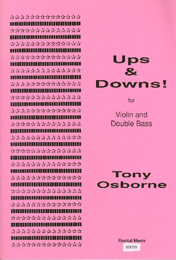 Ups and Downs  for violin and double bass  2scores