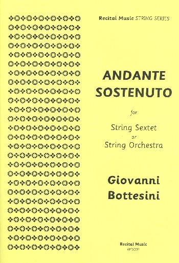 Andante sostenuto  for 2 violins, viola, 2 cellos and double bass (string orchestra)  score and parts (4-4-2-2-2-2)