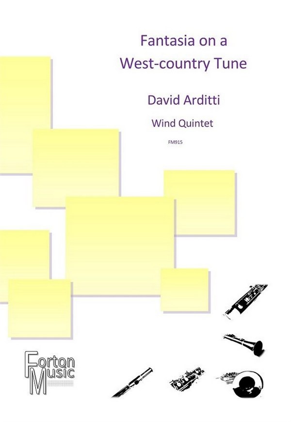 David Arditti, Fantasia on a West-country Tune  Flute, Oboe, Clarinet, Horn and Bassoon  Set